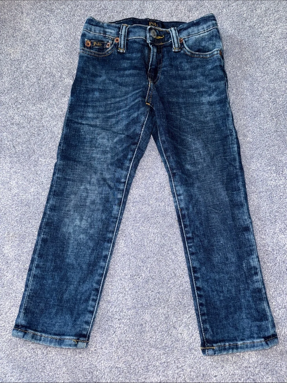 💙🐻Ralph Lauren🐻💙 3 NWOT 3T Unisex Jeans. Brand new!